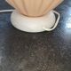 Vintage lamp Georgia Jacob 1970 resin and marble