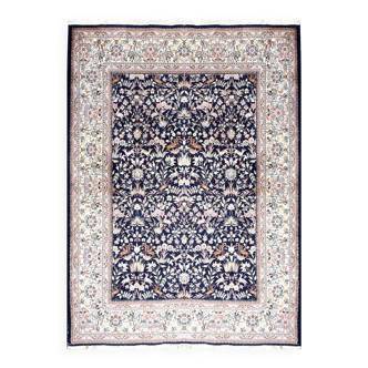 Handmade Indo-Kirman oriental rug. Dimensions: 2.70 x 1.90 m.