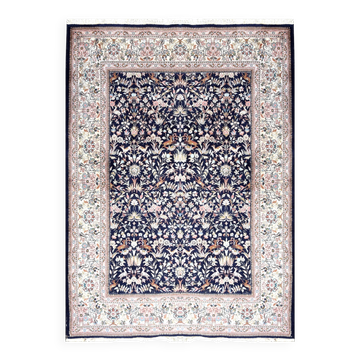 Handmade Indo-Kirman oriental rug. Dimensions: 2.70 x 1.90 m.
