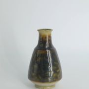 Scandinavian collector's vase in stoneware no. 10 by Gunnar B-Borg for Höganäs.