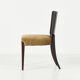 Set of 4 model h-214 j. halabala dining chairs, 30