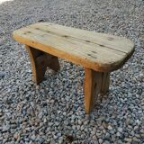 Wooden bench