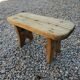 Wooden bench