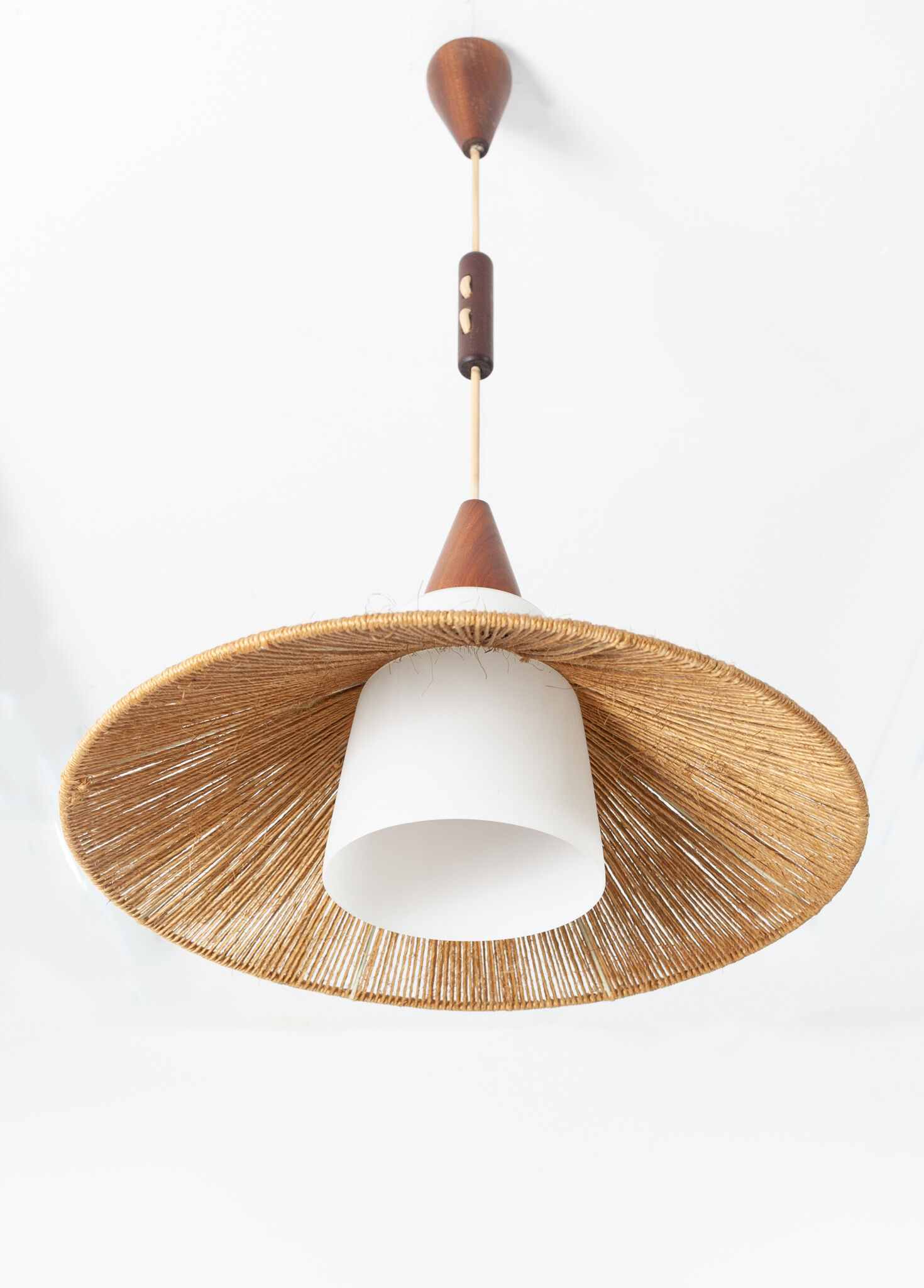 Temde Teak Pendant Light