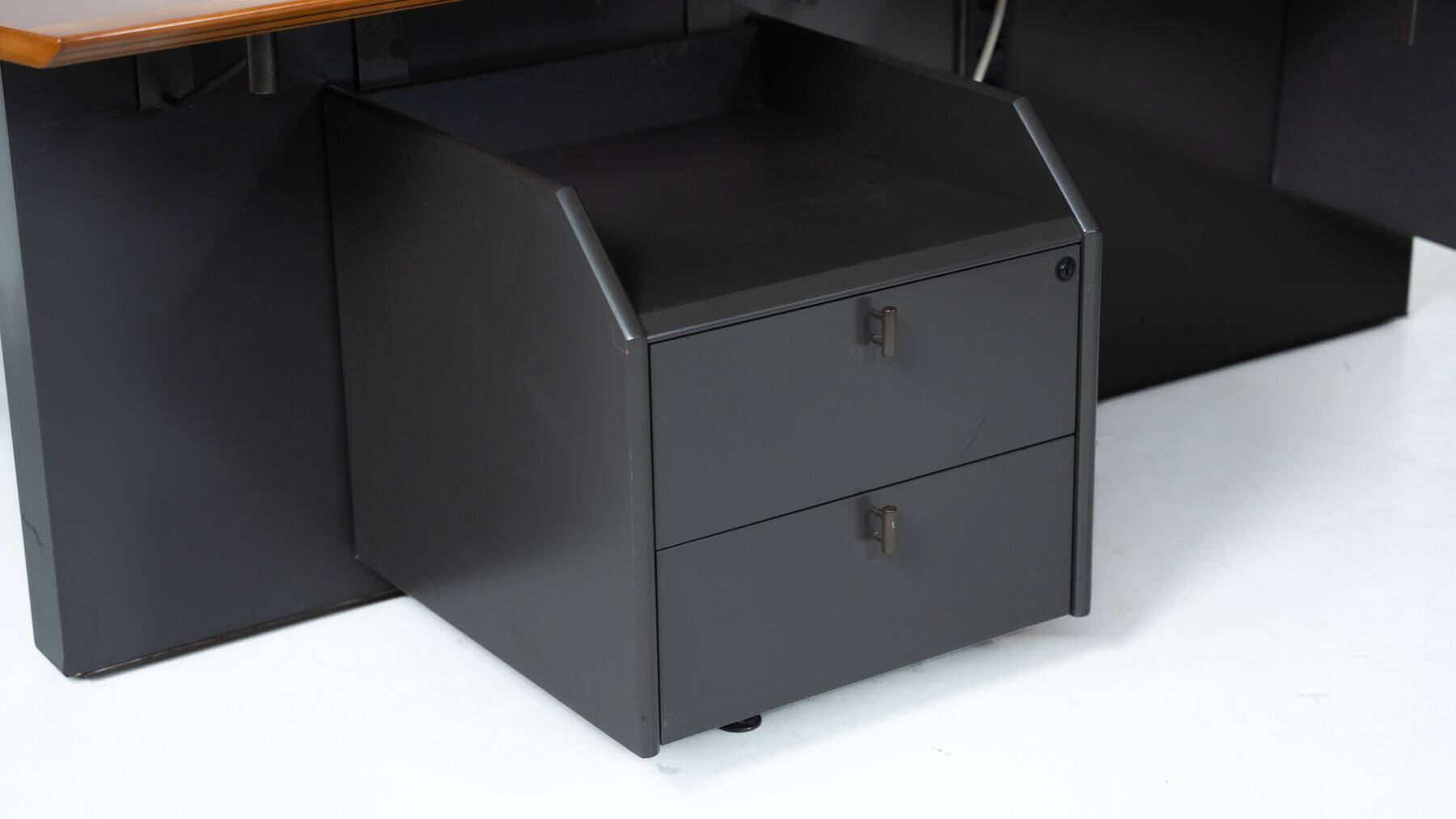 Large Artona Desk by Afra & Tobia Scarpa for Maxalto, 1970s