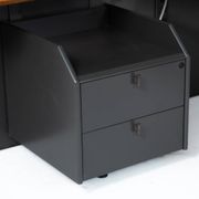 Large Artona Desk by Afra & Tobia Scarpa for Maxalto, 1970s