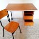 Bureau bois vintage années 50s