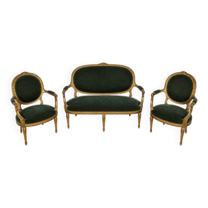 salon ancien style louis