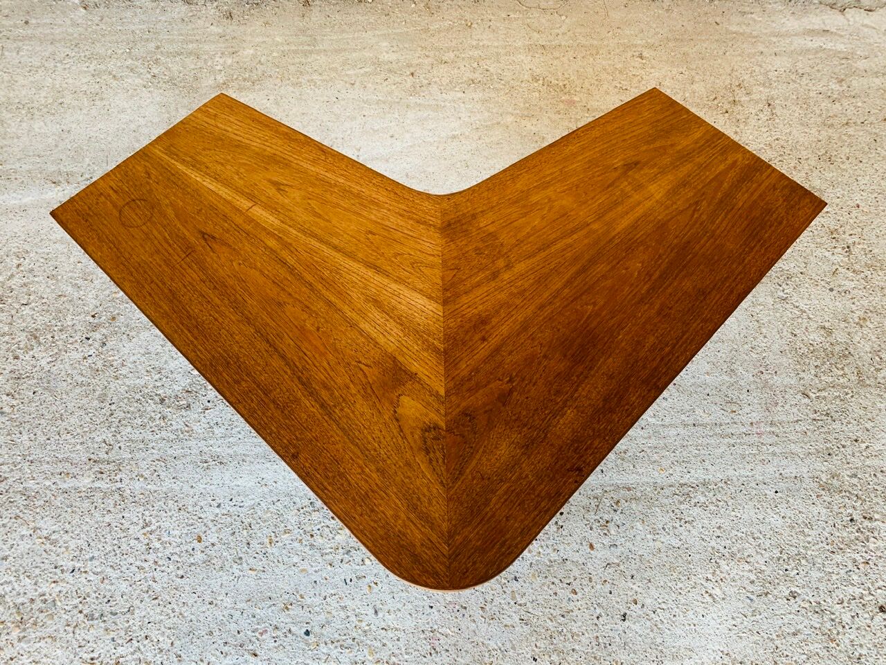Vintage Scandinavian boomerang coffee table with folding extensions by Samcom, 1960