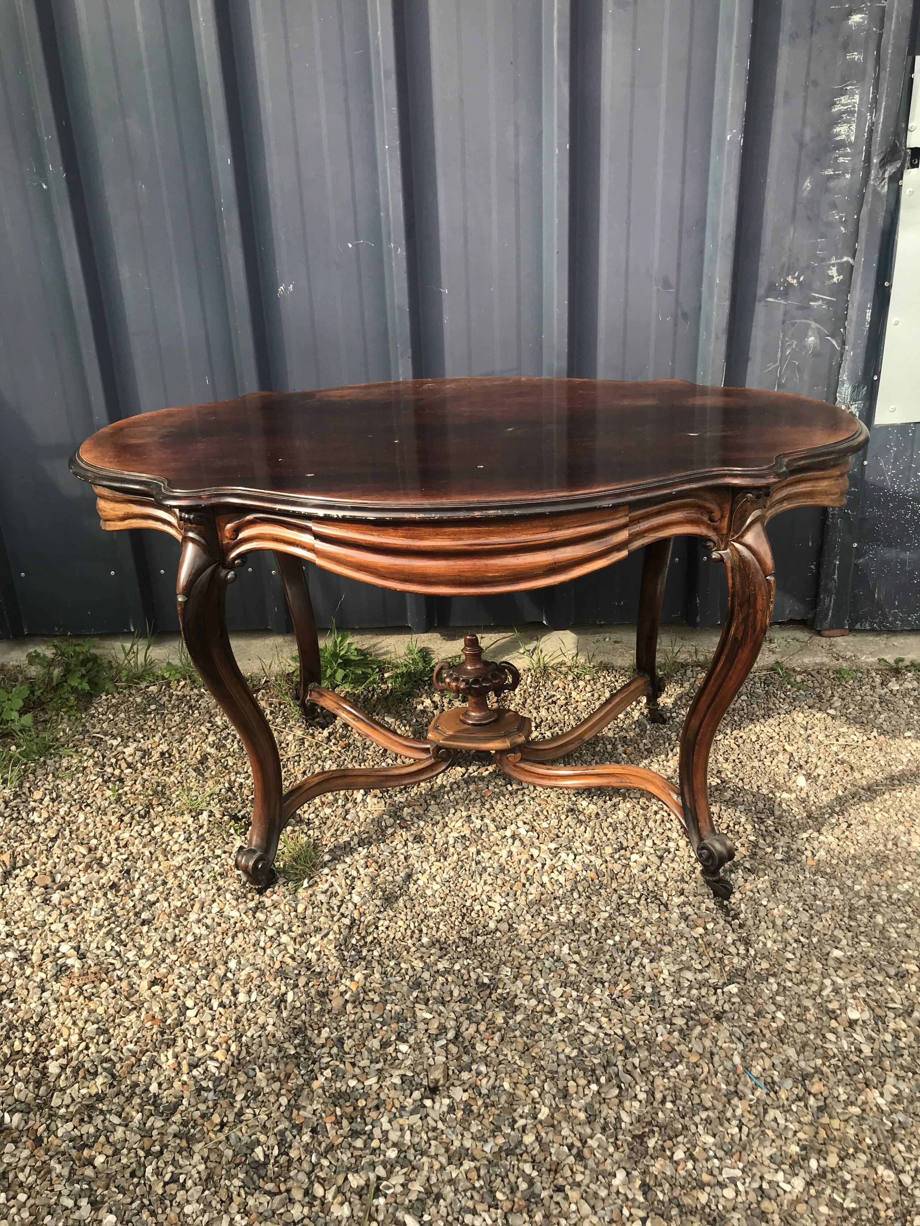 Rosewood center table