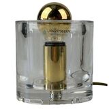 60s 70s table lamp Nachtmann Leuchten Germany Ice Cube Space Age design