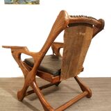 Don Shoemaker sling Winger lounge chair for Senal