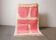 Tapis rose artisanale pour votre espace taille 150 x 250 cm
