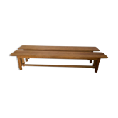 Pair of benches for rustic farmhouse table 1950