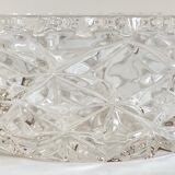 Saladier cristal ciselé vintage