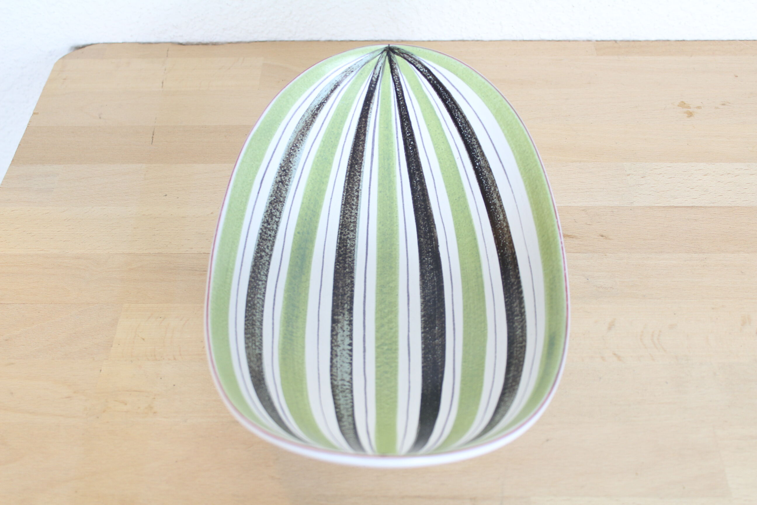 Scandinavian Stieg Lindberg cup for Gustavsberg, ceramic watermelon model