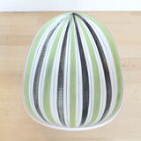 Scandinavian Stieg Lindberg cup for Gustavsberg, ceramic watermelon model