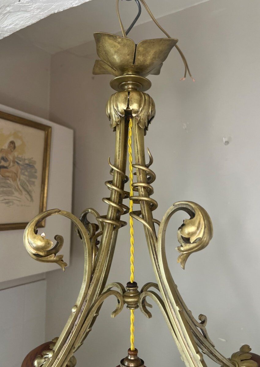 Lustre Art Nouveau Daum