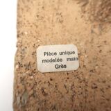 Relief wall sculpture in ceramic by Les Argonautes Vallauris, 1970s