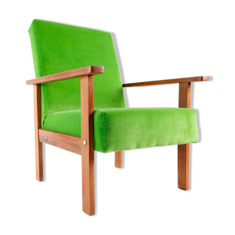 Apple green armchair