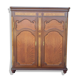 18th century English-style mahogany wardrobe Devaux 1788