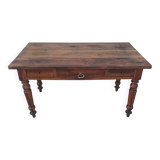 19th century walnut table