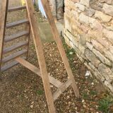 Wooden stepladder