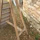 Wooden stepladder