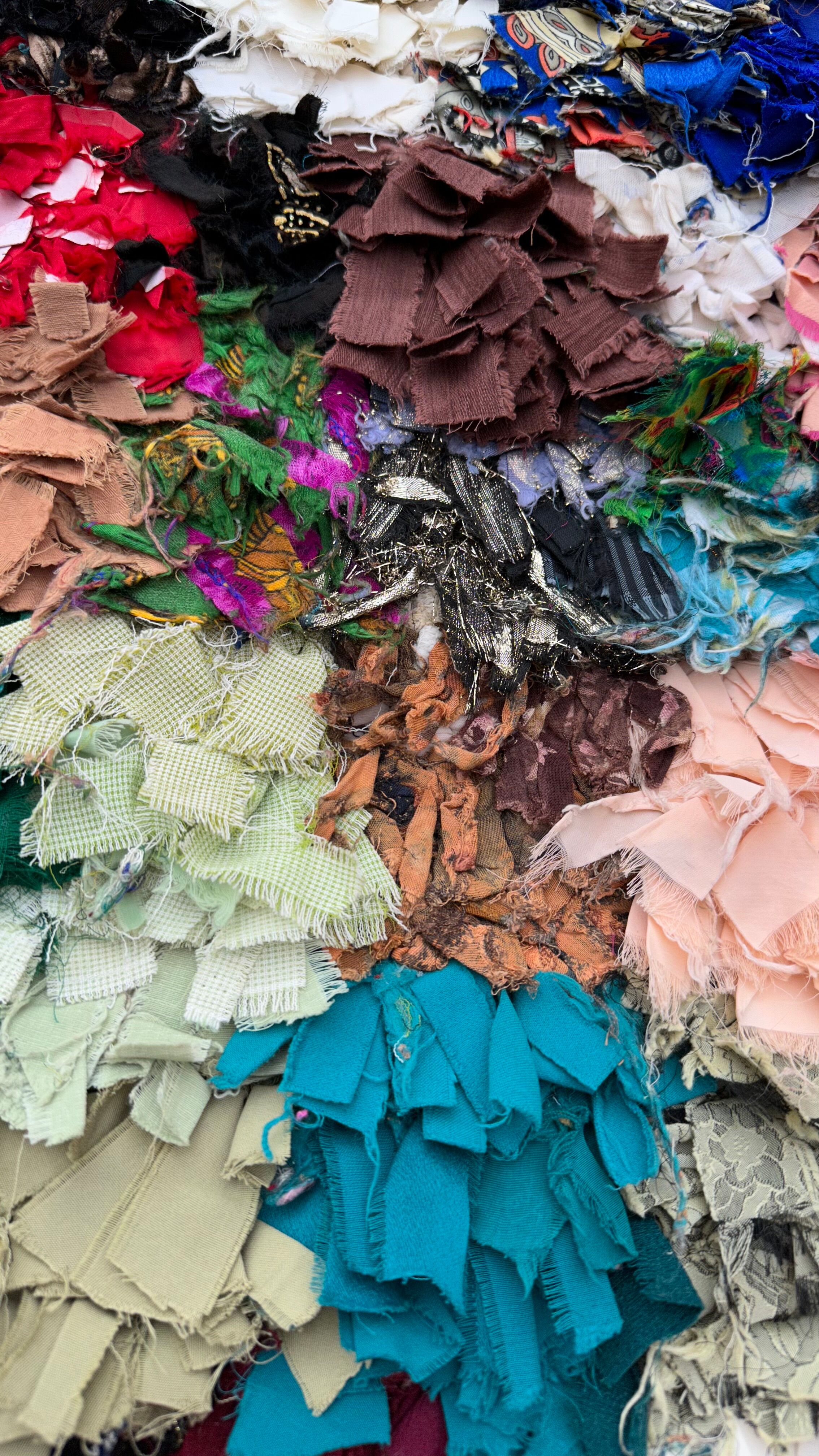 Boucherouite carpet - 94 x 205 cm