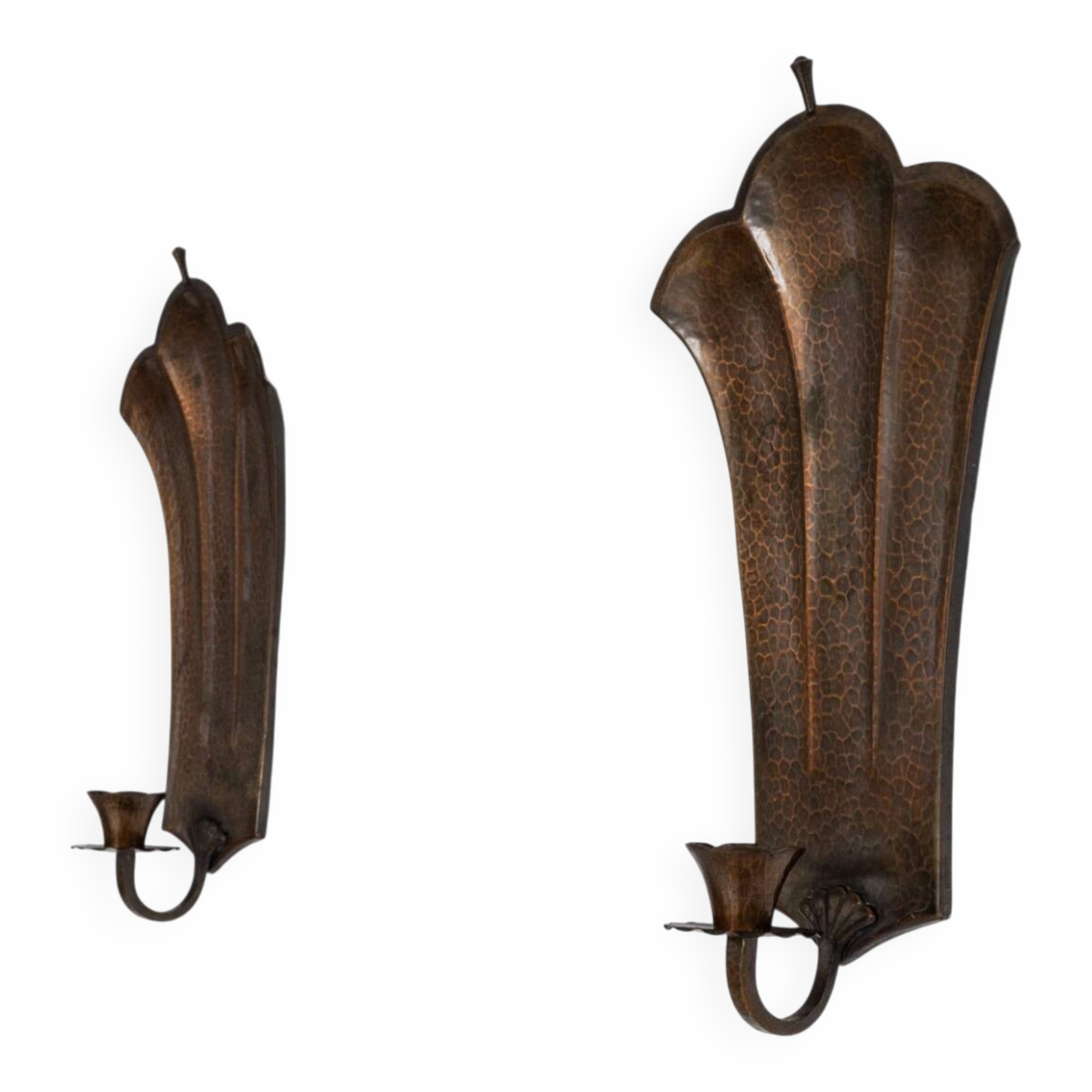 Appliques suédoises antiques authentiques
