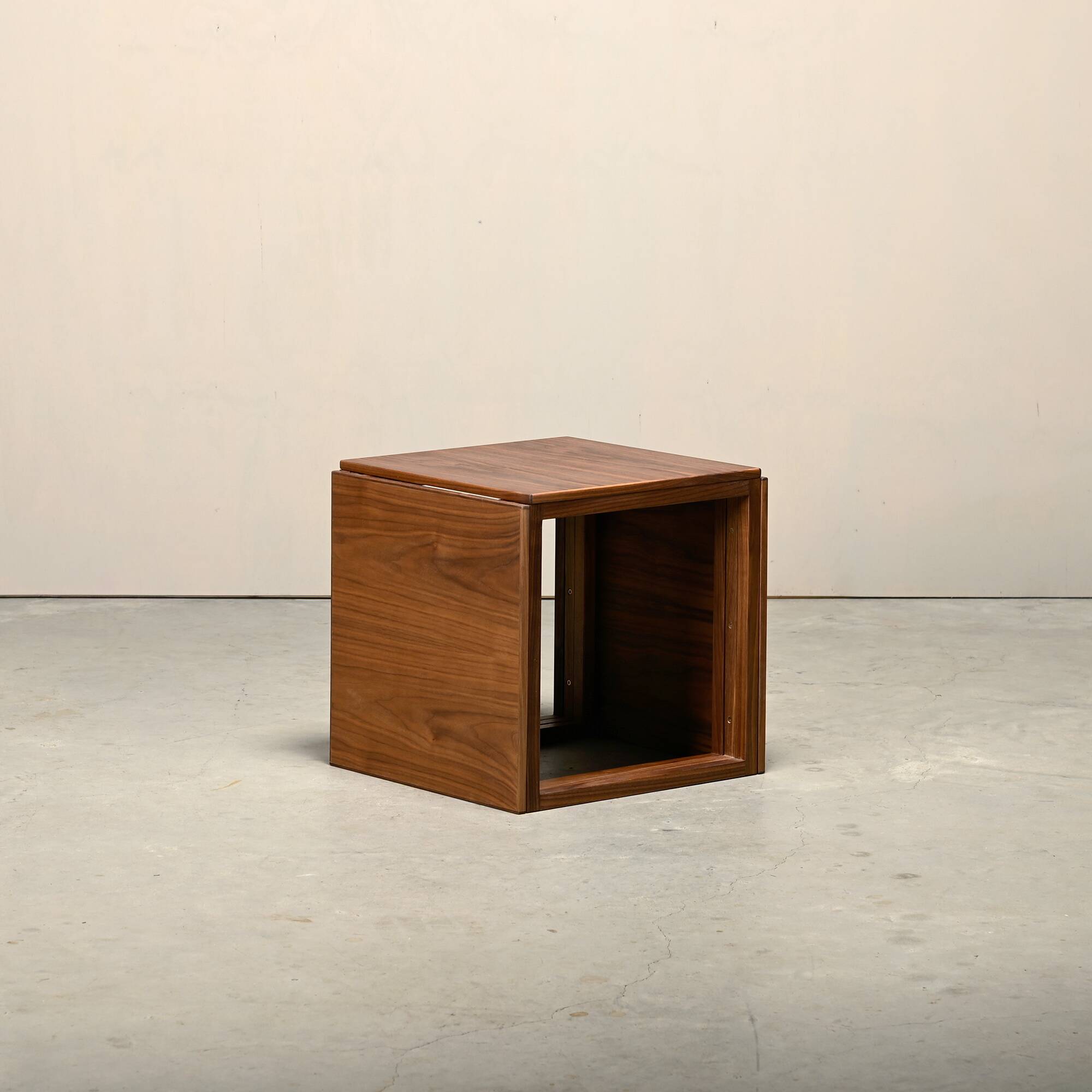 Kai Kristiansen Cube No. 33 Interlocking Nesting Tables in Walnut, Denmark
