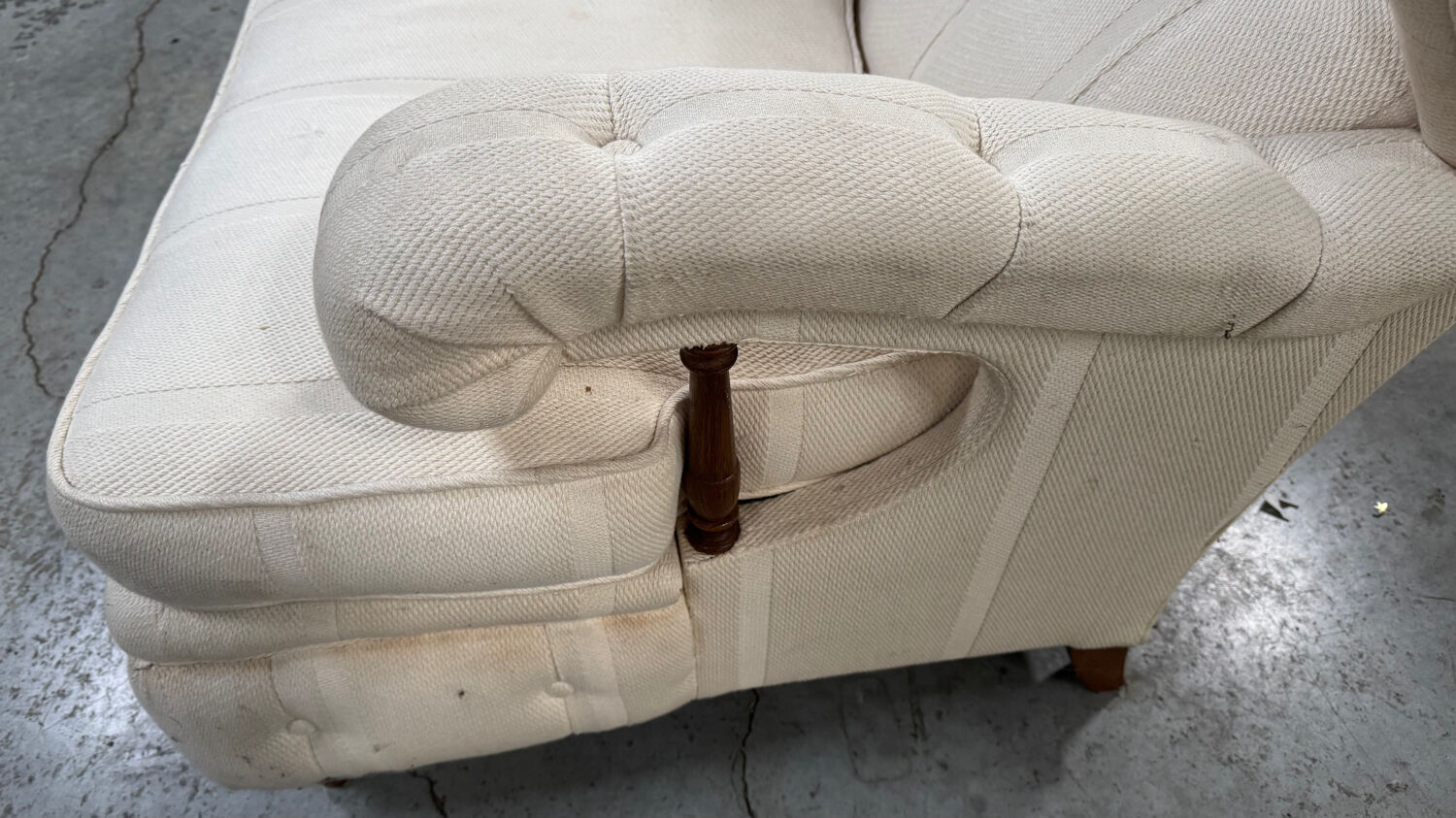 Vintage wingback armchairs