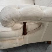 Vintage wingback armchairs