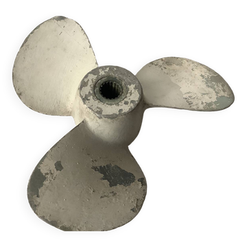 Old boat propeller