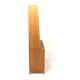 Scandinavian elm bookcase, Swedish modern, Sweden, 1940