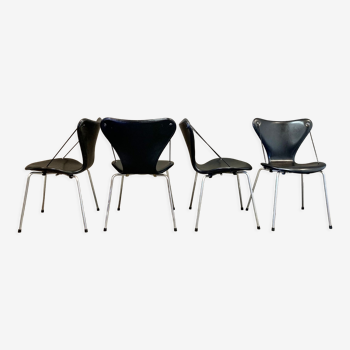 Ensemble de 4 chaises d'Arne Jacobsen 1960