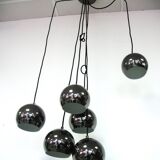 Space age 6 ball light fixture