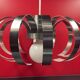 Suspension à lames en inox, années 70