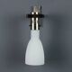 Vintage wall light in lacquered metal and glass, Italy, 1960s.