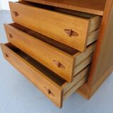 Teak Chest of Drawers by H. W. Klein for Bramin, 1960s