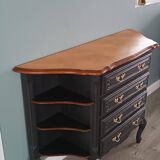 Louis XV style chest of drawers / console