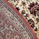 Round oriental rug