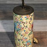 Gien ceramic lamp 19th century