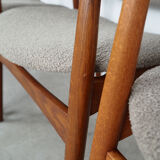 Oak armchair, Danish design, 1960s, designer: Ejner Larsen & Aksel Bender Madsen, production: Fritz