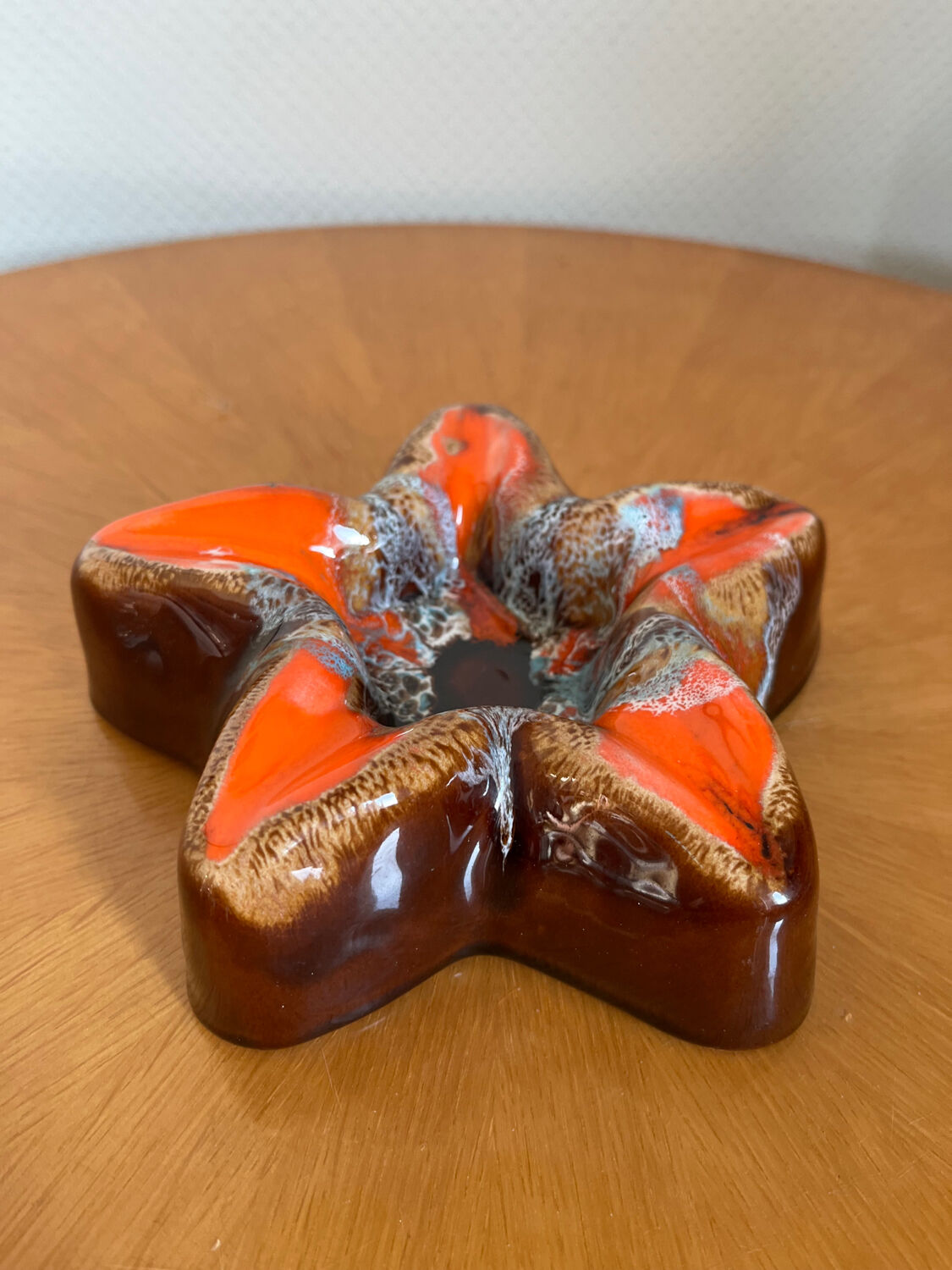 Vintage Vallauris star ashtray