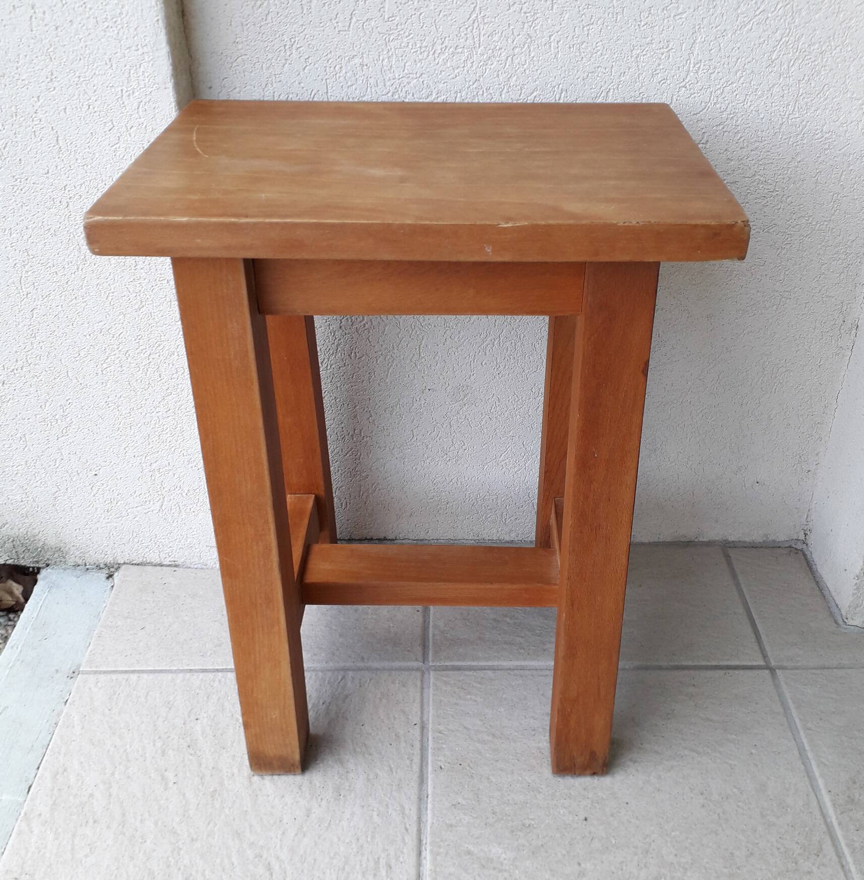 Wooden stool