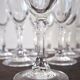 Set of 9 champagne flutes
