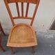 Pair of bistro chairs