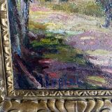Tableau impressionniste signé ancien