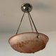 Suspension, antique Art Deco basin